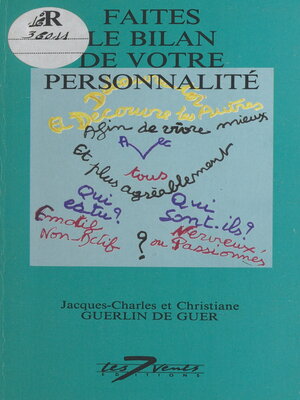 cover image of Faites le bilan de votre personnalité